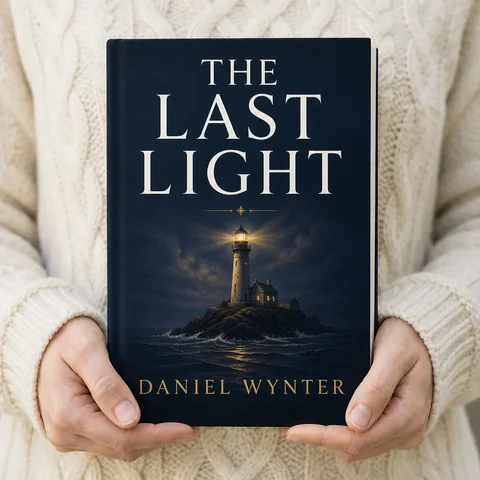 A book held in a reader's hands